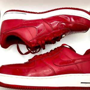 Nike Air Force 1 low Burgundy Red mens size 12